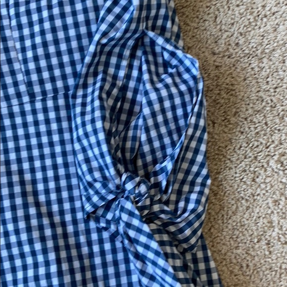 Universal Standard for J Crew gingham top - Picture 3 of 6